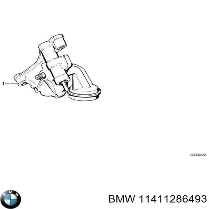 Купити 11411267383 BMW Насос маслозакачуючий