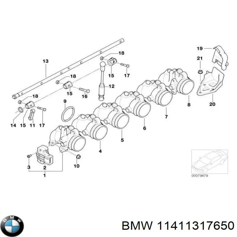 Купити 11411317650 BMW Натягувач ланцюга насосу масляного