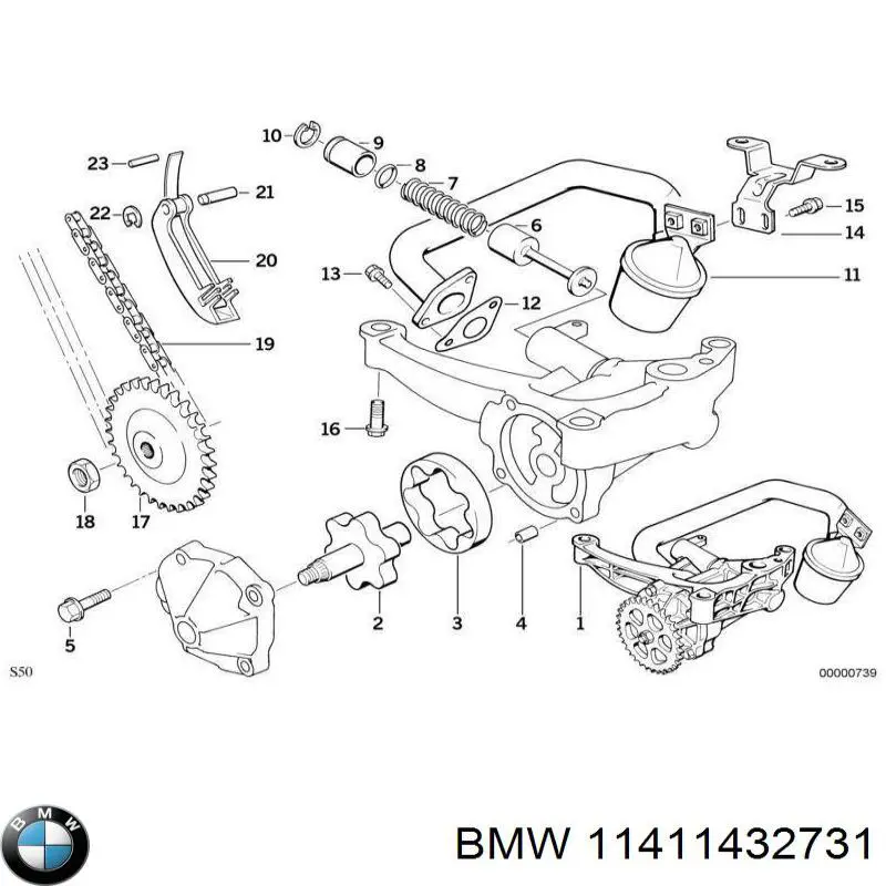  BMW 11411432731 ціна, від 92.68 USD