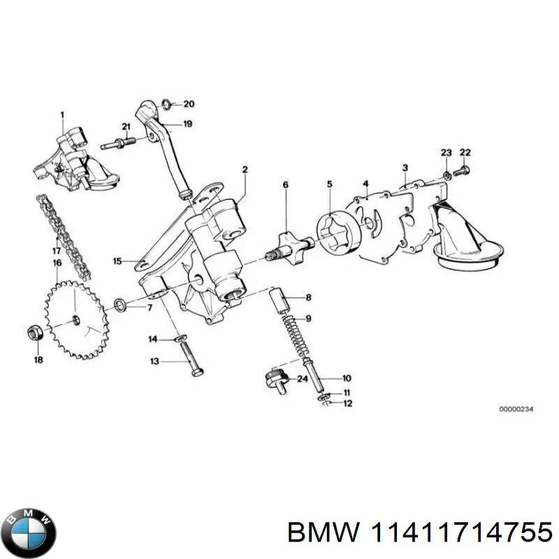  BMW 11411714755 ціна, від 5.71 USD