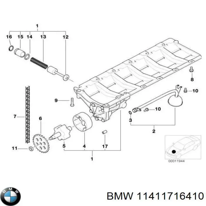 11411716410 BMW 
