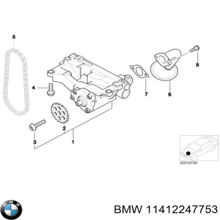  BMW 11412247753 ціна, від 12.36 USD