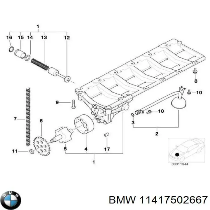 11417502667 BMW 