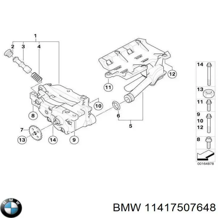  BMW 11417507648 ціна, від 25.33 USD