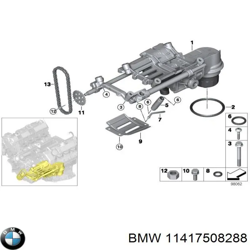 Купити 17281881 Iveco Прокладка кришки горловини, маслозаливної
