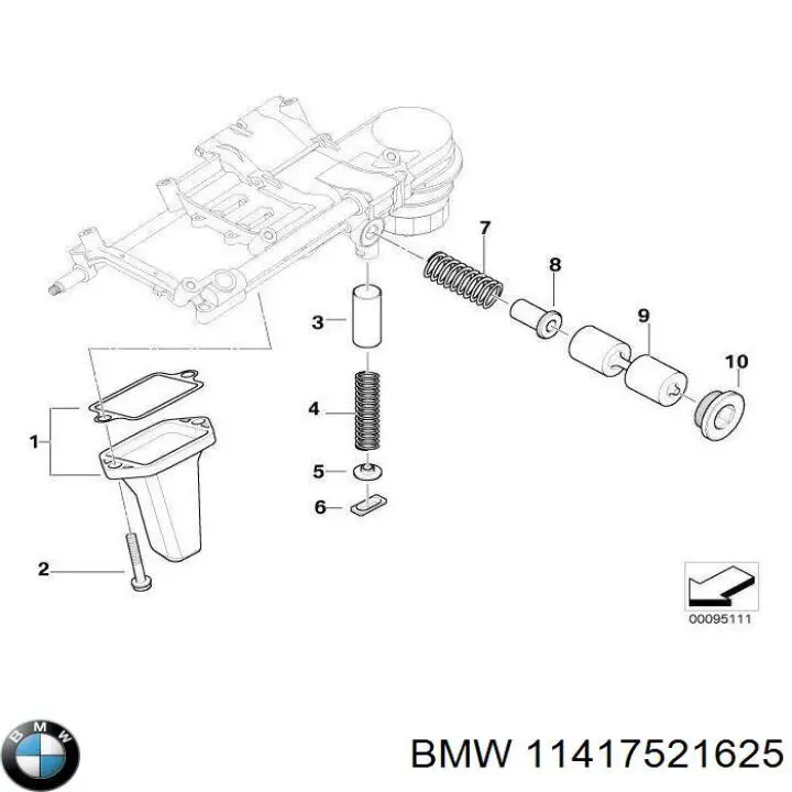  11417521625 BMW