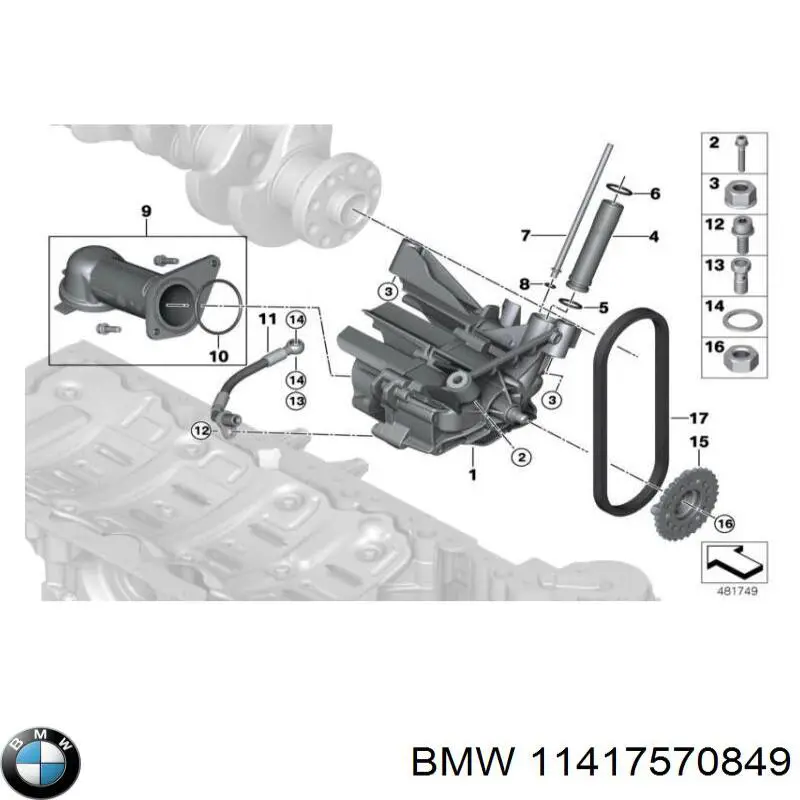 11417570849 BMW 