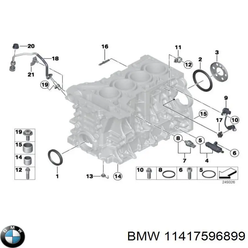Клапан регулювання тиску масла на BMW 3 (E92)