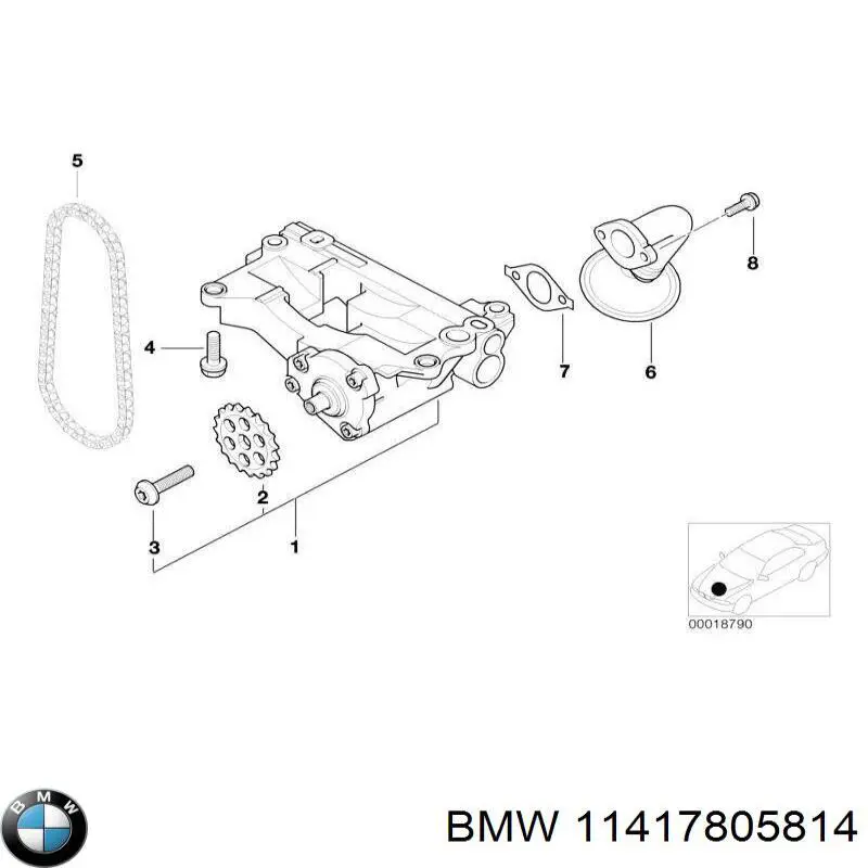 Купити 7789840 BMW Насос маслозакачуючий