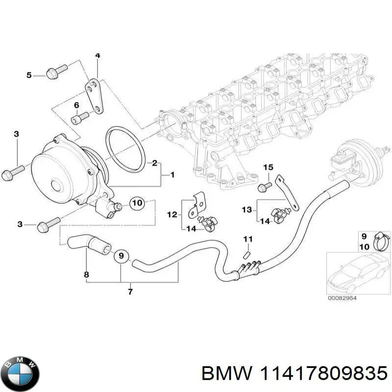  11417809835 BMW