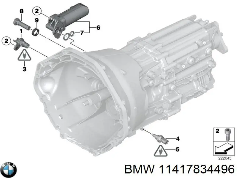  BMW 11417834496 ціна, від 316.65 USD