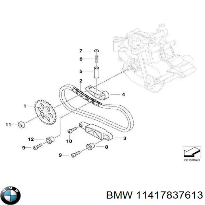  11417837613 BMW