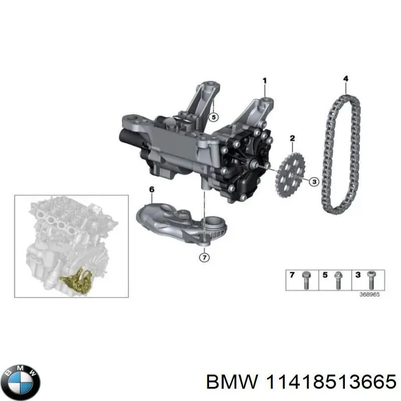  11418513665 BMW