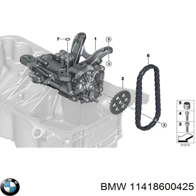  11418600425 BMW