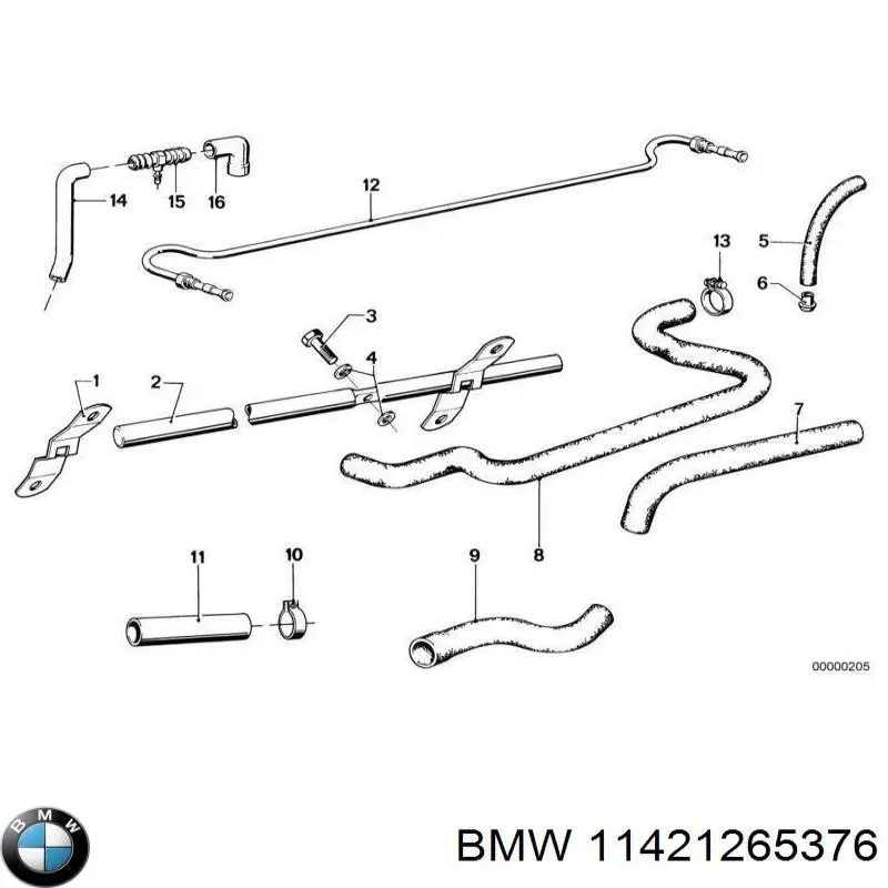 11421265376 BMW 