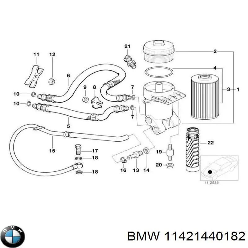 11421440182 BMW 