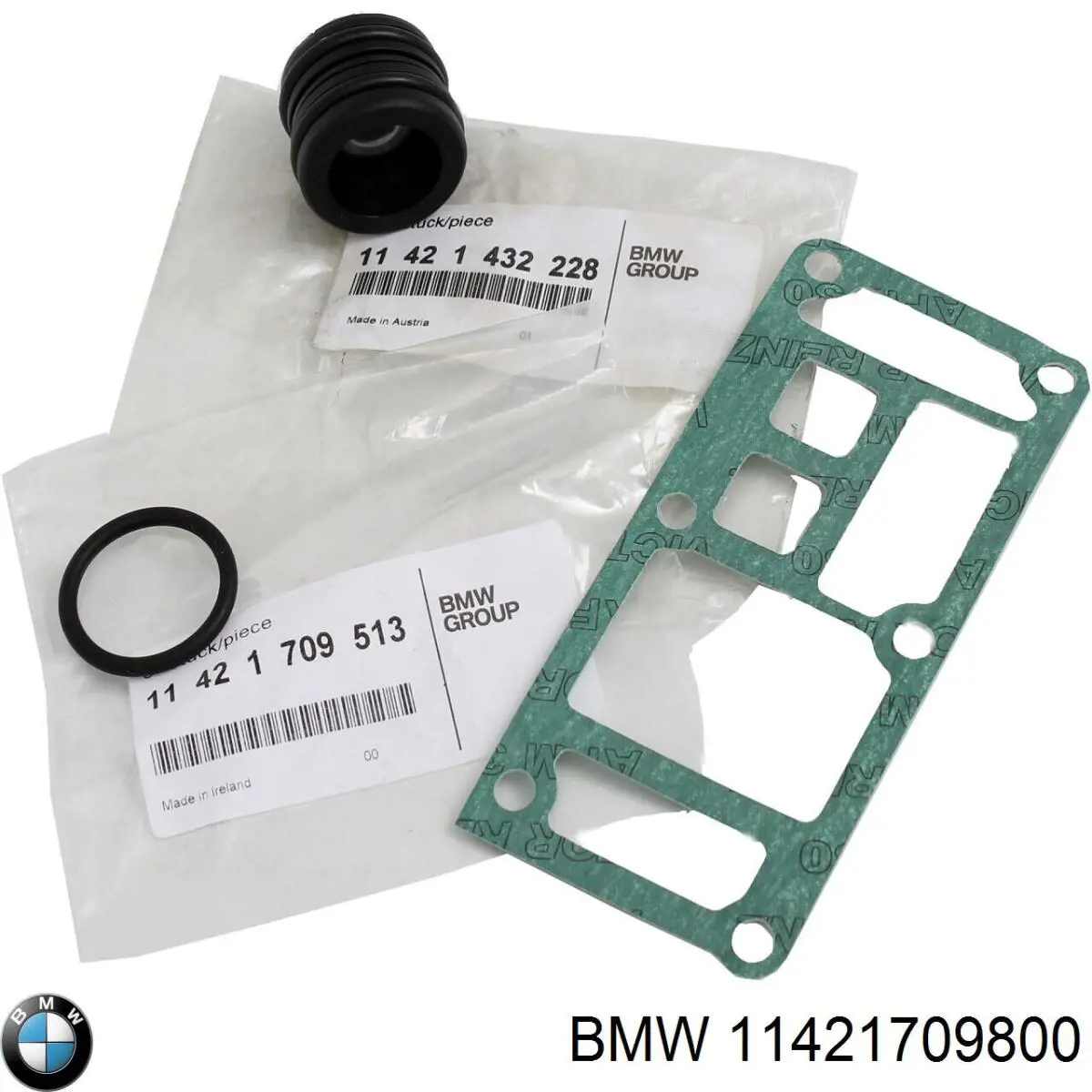 Прокладка адаптера маслянного фільтра BMW 11421709800 ціна, від 1.92 USD