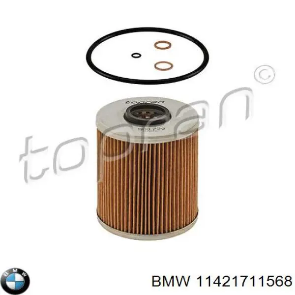 Фільтр масляний BMW 11421711568