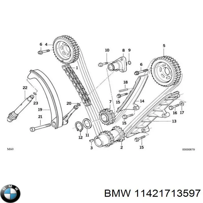 Ущільнююче кільце трубок системи змащення BMW 11421713597 ціна, від 4.83 USD