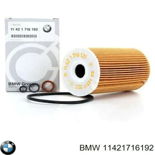 Масляний фільтр двигуна BMW 11421716192 ціна, від 5.72 USD