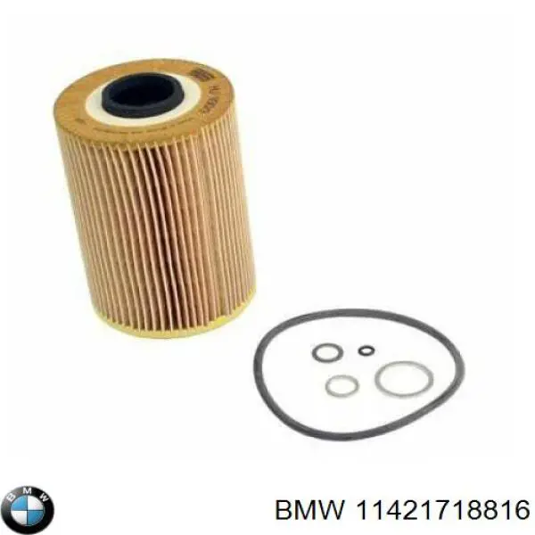 11421718816 BMW фільтр масляний