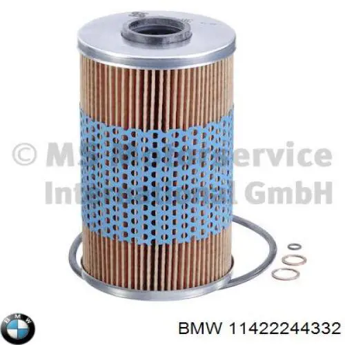 Масляний фільтр двигуна BMW 11422244332 ціна, від 5.83 USD