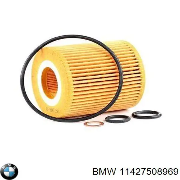 Масляний фільтр двигуна BMW 11427508969 ціна, від 5.59 USD