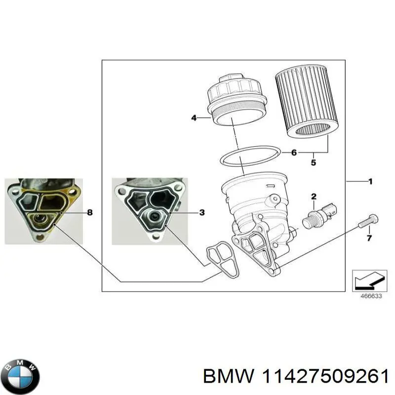  BMW 11427509261 ціна, від 9.24 USD