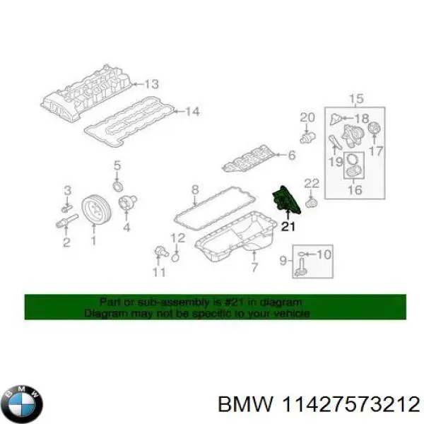  11427564892 BMW