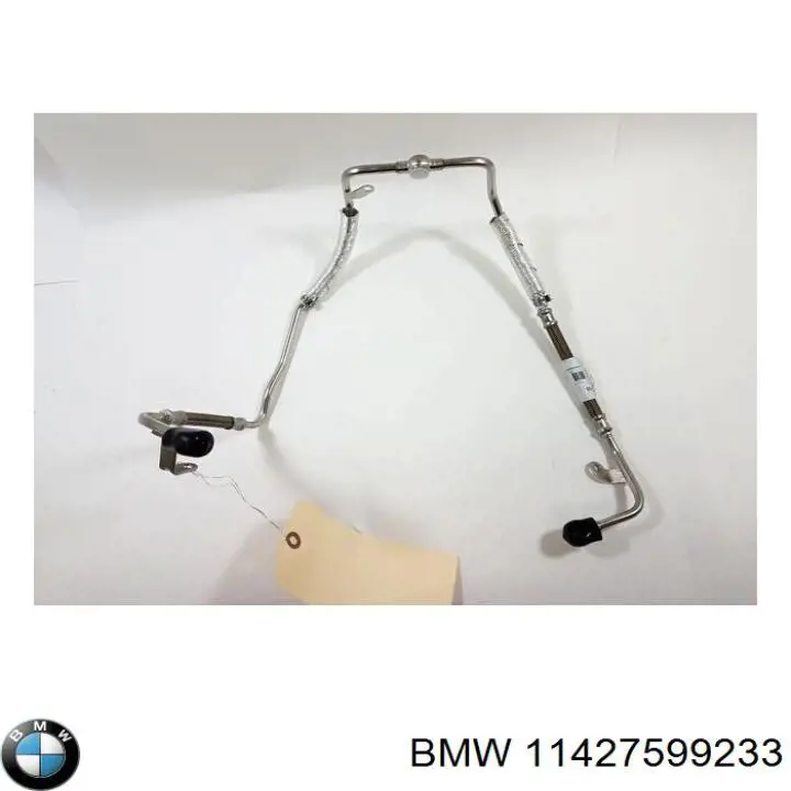 Купити 11427599233 BMW Трубка/шланг подачі масла до турбіни