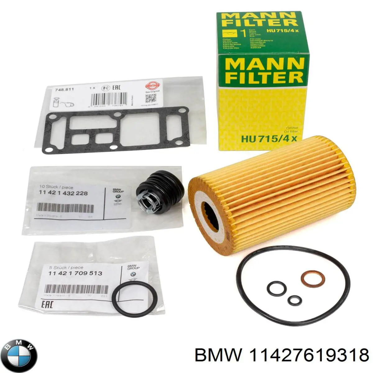 Купити 11427619318 BMW Фільтр очищення масла відцентровий