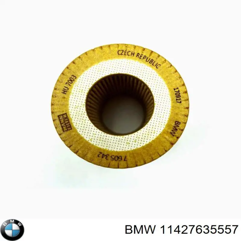Масляний фільтр двигуна BMW 11427635557 ціна, від 11.19 USD