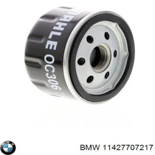 Масляний фільтр двигуна BMW 11427707217 ціна, від 11.67 USD