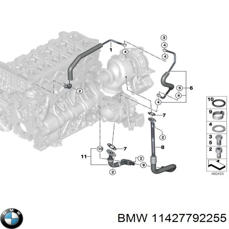 Болт BMW 11427792255 ціна, від 9.24 USD