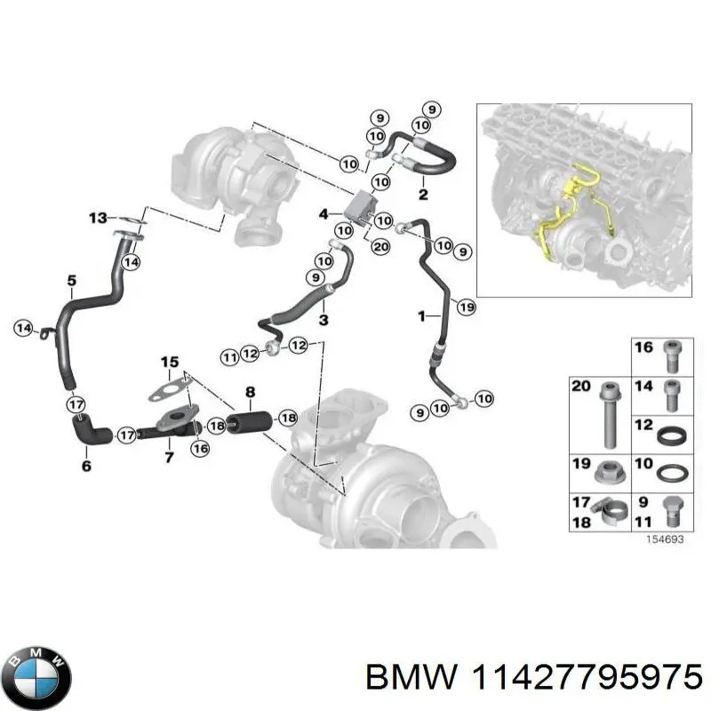 11427795975 BMW 