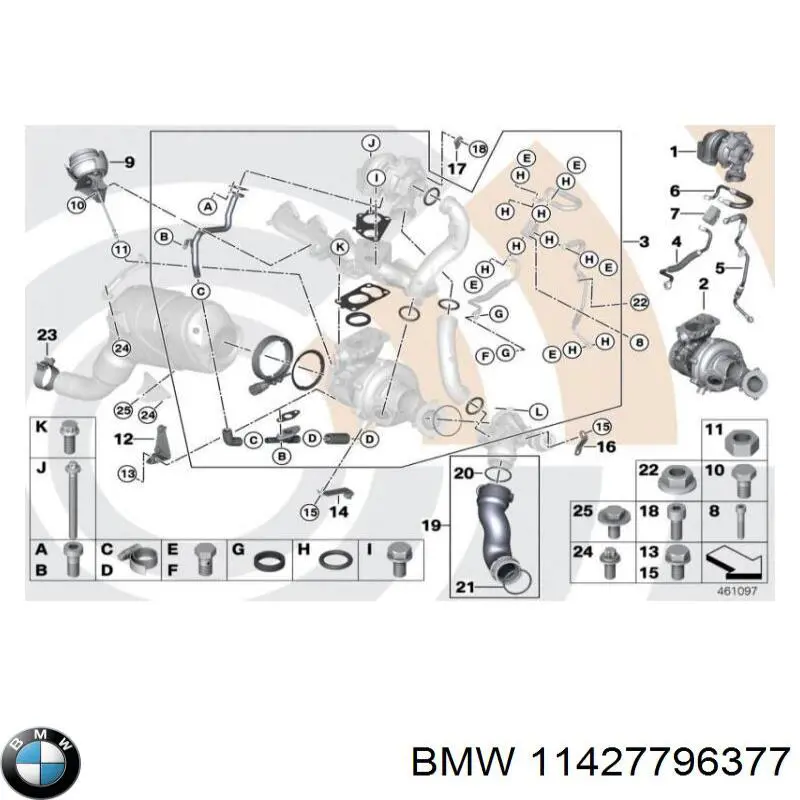 Купити 11427796377 BMW Пробка піддона двигуна