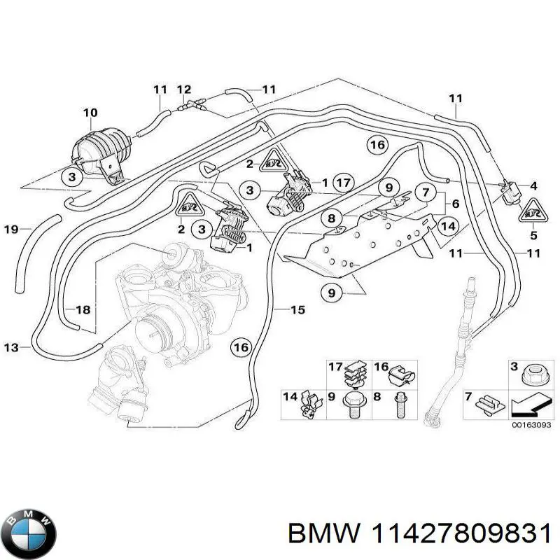 Прокладка адаптера маслянного фільтра BMW 11427809831 ціна, від 4.83 USD