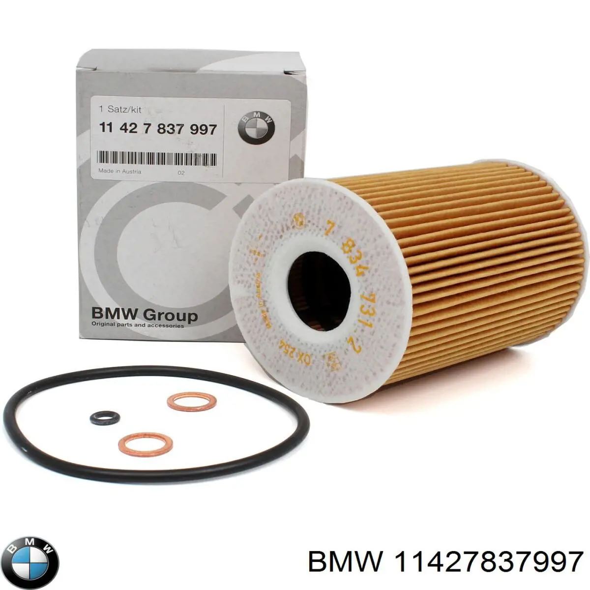 Масляний фільтр двигуна BMW 11427837997 ціна, від 19.87 USD