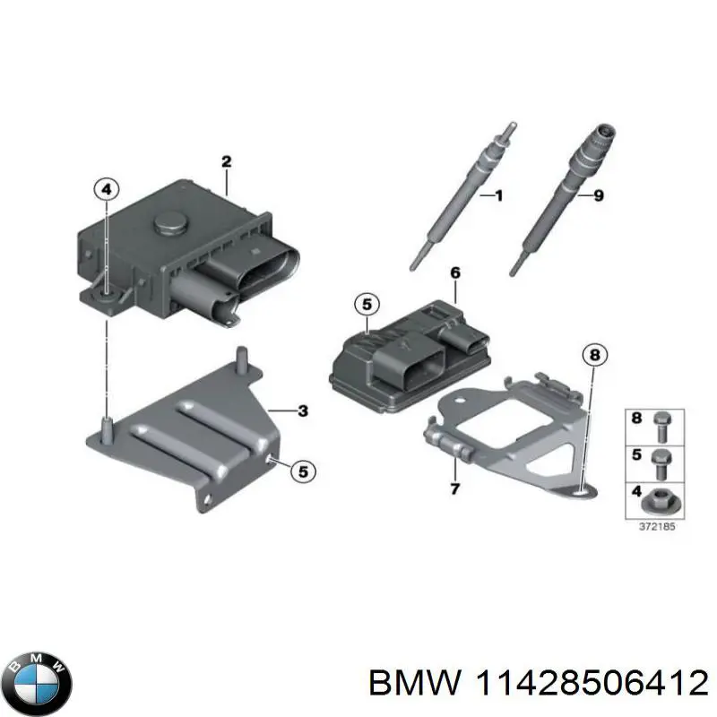 Прокладка адаптера маслянного фільтра BMW 11428506412 ціна, від 6.94 USD