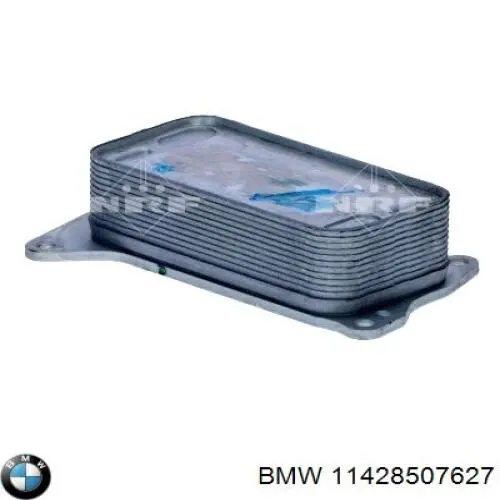 11428507627 BMW радіатор масляний (холодильник, під фільтром)