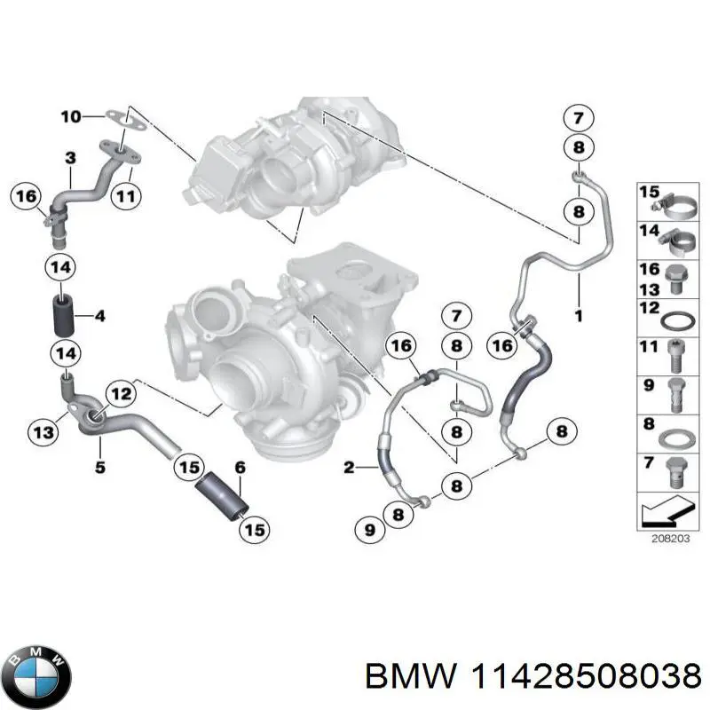  BMW 11428508038 ціна, від 73.91 USD