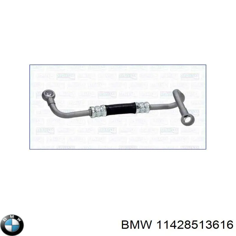 Трубка/шланг подачі масла до турбіни 8513616 BMW