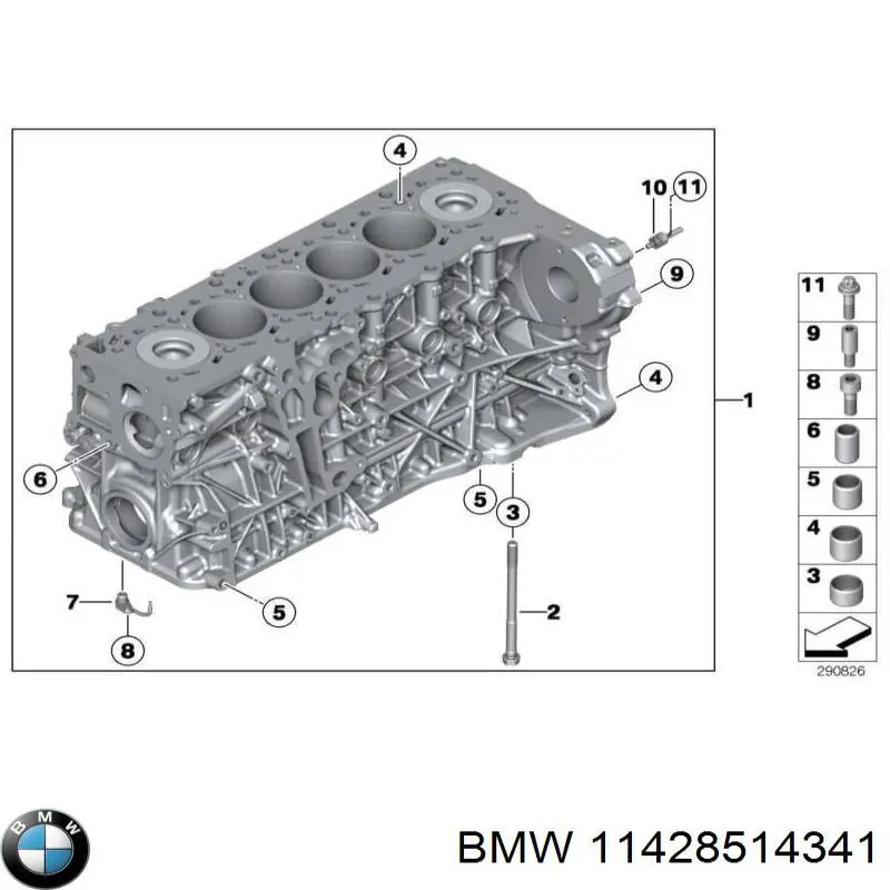  11428514341 BMW