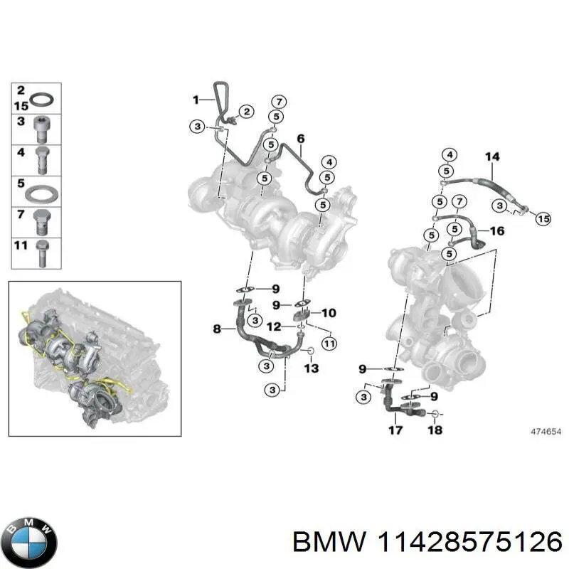 11428575126 BMW 