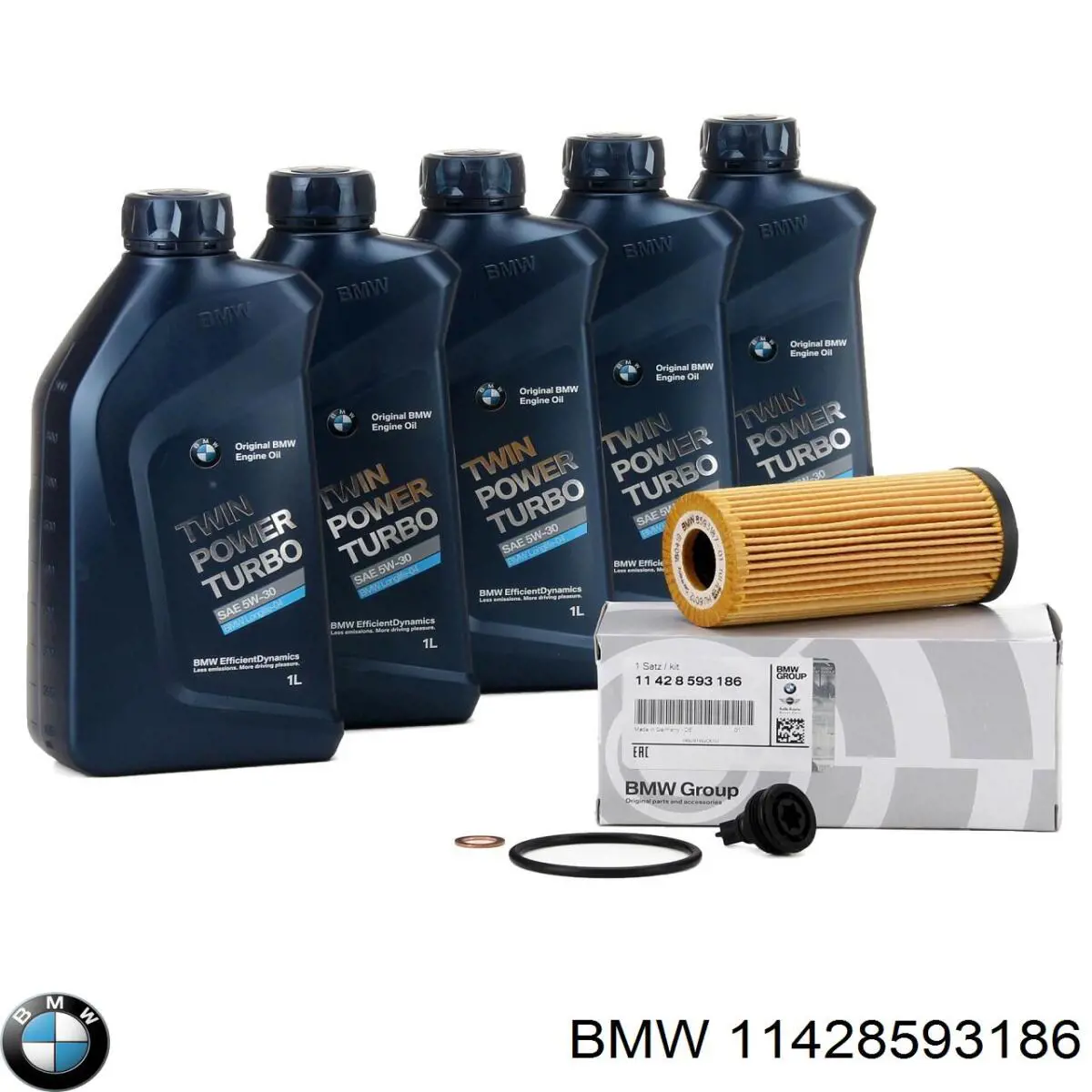 Масляний фільтр двигуна BMW 11428593186 ціна, від 22.36 USD