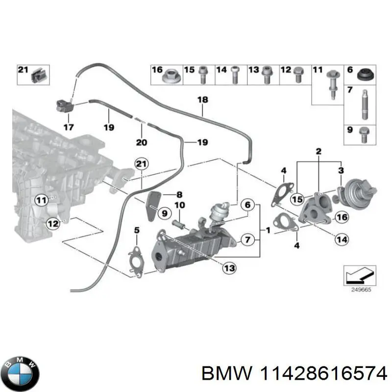  11428616574 BMW