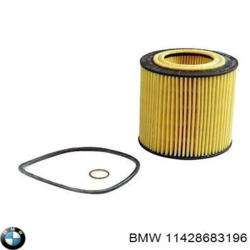 Масляний фільтр двигуна BMW 11428683196 ціна, від 7.59 USD