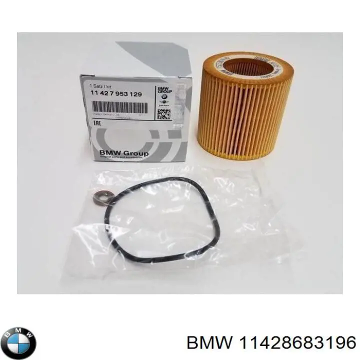 Масляний фільтр двигуна BMW 11428683196 ціна, від 7.59 USD