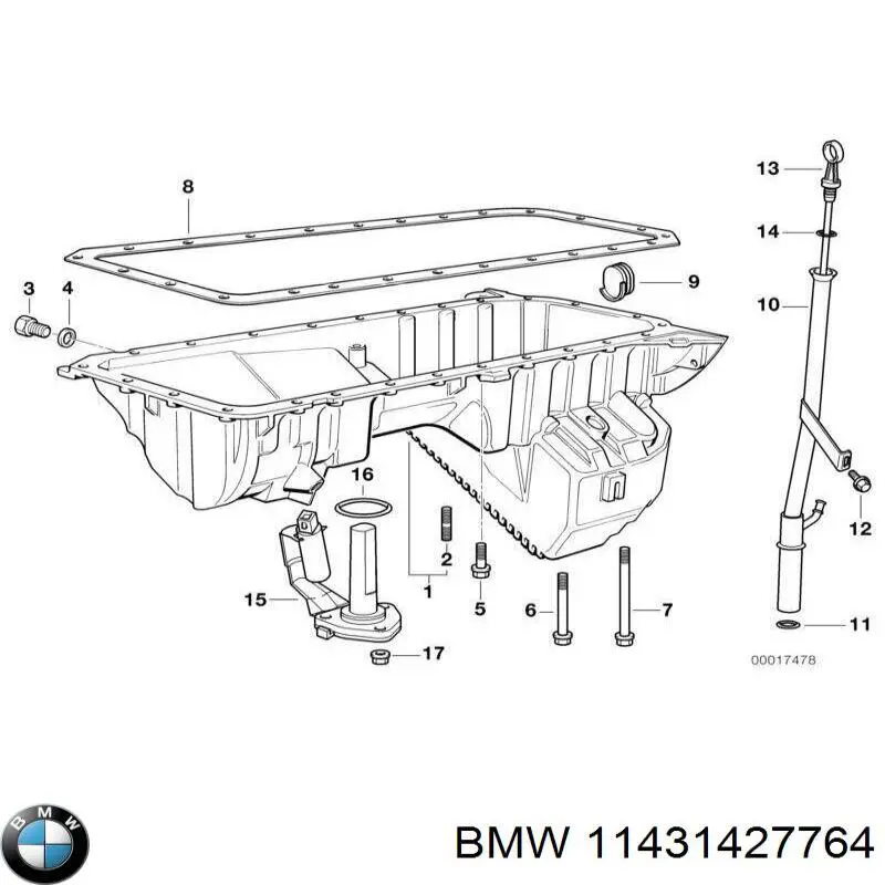 11431436294 BMW Покажчик рівня масла