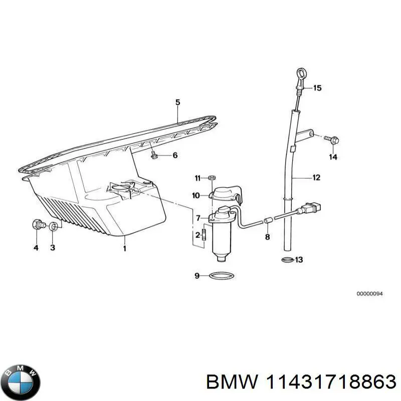  11431718863 BMW